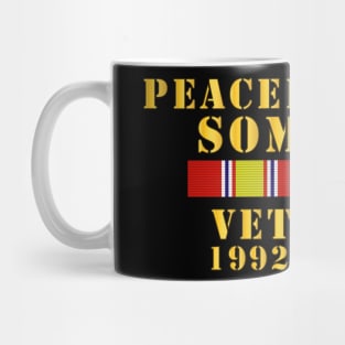 Peacekeeping Somalia 1002-1995 Veteran w  EXP SVC Mug